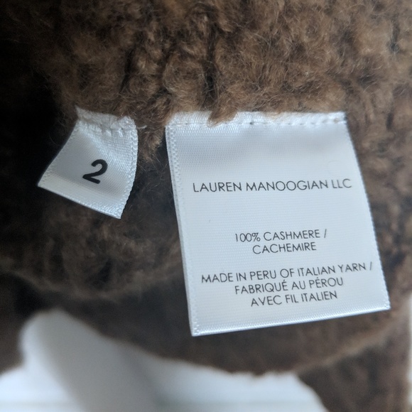 New Lauren Manoogian 100% cashmere pullover - Picture 8 of 8